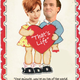 Illustration for article titled Mad Men Valentines Say, "I Love You Even More Than My Mistress"